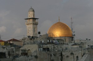 Dome of the Rock and the Western Wall in the Old City of Jerusalem.  In the Old City, the three Abrahamic faiths come together.  We call on the world – all of humanity - to free the people of Gaza.