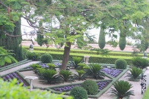 The Bahai Gardens in Haifa. (Bob Haynes photo)