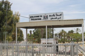 The crossing between Egypt and Gaza at Rafah.  (Bob Haynes photo)