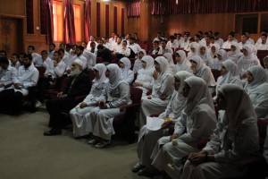 Student nurses at Islamic University