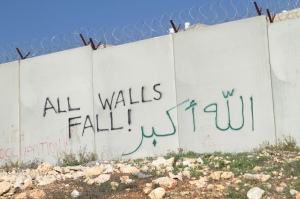 The separation wall is taking even more land from Palestine.