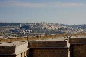 Har Homa, an Israeli settlement (photo by Bob Haynes)